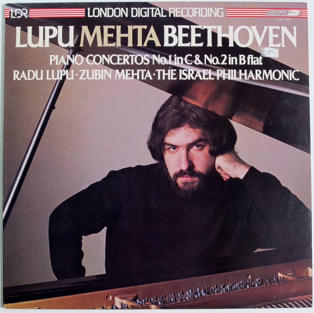 英LP ラドゥ・ルプ Beethoven Piano Sonata Op. 27 No. 2